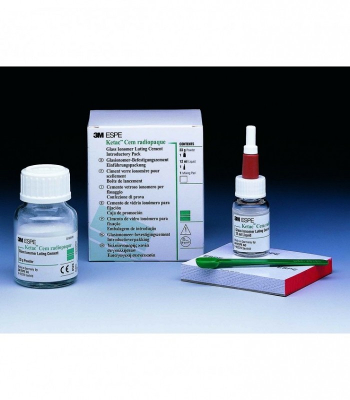 37230 Ketac Cem  Radiopaque  συσκευασία 1 X 33 γρ σκόνη + 1 X 12 ml υγρό