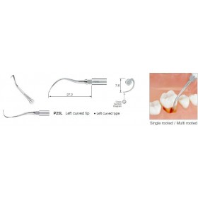 Ξέστρο P25L για satelec & varios χειρολαβή