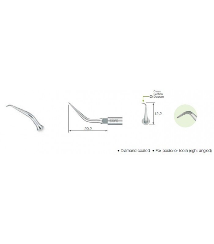 Ξέστρο E30RD για satelec & varios χειρολαβή