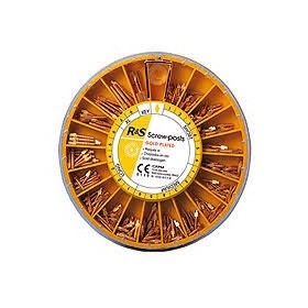 Επίχρυσοι βιδωτοί άξονες Νο 2 MEDIUM12 τμχ