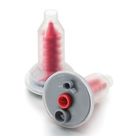 77949 Ρύγχη pentamix κόκκινα 50pcs