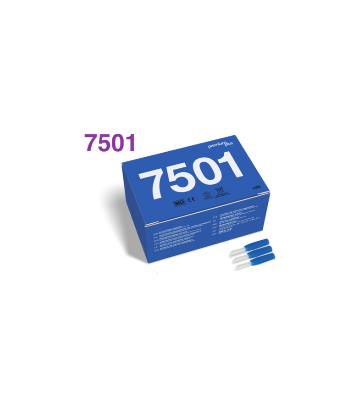 BRUSH TIPS ΠΙΝΕΛΑΚΙΑ ΤΡΙΧΙΝΑ ΓΙΑ ΣΤΕΛΕΧΟΣ 100p REGULAR BLUE